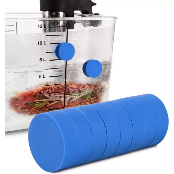 imageIMPRESA 10 pack Sous Vide Magnets to Keep Bags Submerged ampamp In Place  Sous Vide Accessories to Stop Floating Bags ampamp Undercooking  Great Alternative to Sous Vide Weights Balls Clips ampamp Racks