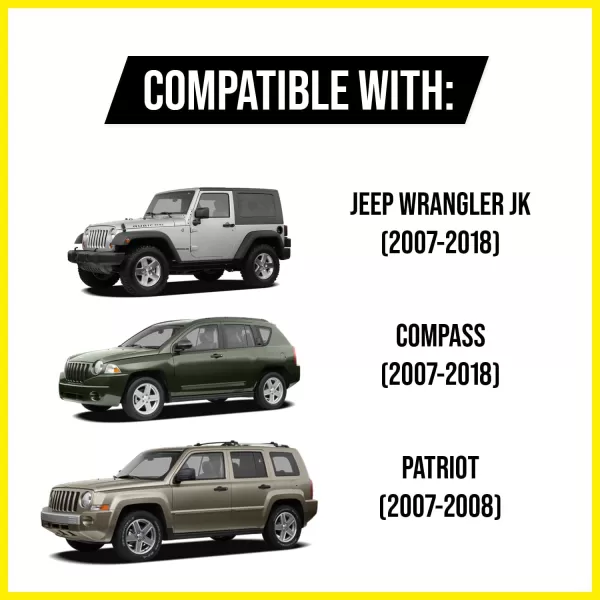 imageMission Automotive 2 PackTransfer Case Cable Bushing fits Jeep Wrangler JK 20072018 ampamp More  Repair Your Jeep Transfer Case Linkage  Replacement 68064273ab Bushing  Easy Installation Bushings