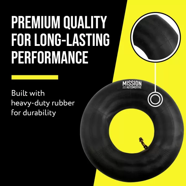 imageMission Automotive Replacement Tire Inner Tubes  2 Pack  Fits 4103504 Inch Wheels  Great for Wheelbarrows Dollies Lawn Mowers Yard Trailers and Other Outdoor Equipment
