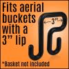 imageIMPRESA 2 Pack Lineman Bucket Hooks to Secure Tool Apron or Oval Bag fits 3quot Lip Buckets Durable Safe ampamp Easy to Use Lineman Hooks Bucket Tool Holder