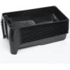 image12 Pack 4 Inch Paint Tray Pans with Liners for Rollers  Ripped Small Design for Painting Walls Floors Home Improvement DIY Black  Roller Tray