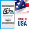 image3 Pack Paint Buffing Pads for Glitter Wall  for use with Glitter Paint Additives 4 x 6 Made in the USA