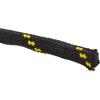 imageFoot Diamond Braided Rope for Knot Tying Practice Boats Trailer Tie Down  Black ampamp Yellow Polyester Rope with Low Stretch ampamp High Shock Absorbency 38Inch x 10012 Inch