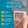 imageMaplefield Peel and Stick Outlet Cover for Single Stack US Outlets  Waterproof Splash Guard with ButtonHinged Secure Closure for Indoor ampamp Outdoor Use 63Inch x 5Inch