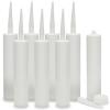 imageBright Creations Empty Caulking Sealant Tubes  11 Ounce Refillable Cartridges for Grout Cracks Tiles ampamp Repairs  Pack of 8 Refillable Caulking Tubes 8x2 Inches