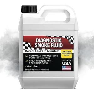 imageMaplefield  Diagnostic Smoke Fluid  8 oz Leak Detection Solution  Produces HighVisibility Smoke  Helps Detect Automotive Leak Problems
