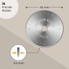 image45 mm Rotary Cutter blades  Fabric Cutting Wheel Compatible with Fiskars Olfa Martelli Blades and More  Fabric Cutter Wheel 15 Pack45m