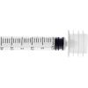 image45 Pack Press In Medicine Bottle Adapter for Syringe 3 Sized Medical Dosing Adaptor for Oral Dispensers Liquid Medication