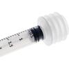 image45 Pack Press In Medicine Bottle Adapter for Syringe 3 Sized Medical Dosing Adaptor for Oral Dispensers Liquid Medication