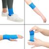 imageJuvale 24 Rolls Colorful Self Adhesive Bandage Wrap 3 Inch x 5 Yards  Cohesive First Aid Tape for Sports Vet Medical Tattoo 12 Colors  Vet Wrap12 Count Pack of 1