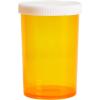 imageJuvale 50 Pack Empty Pill Bottles with Caps for Prescription Medication 20Dram Plastic Medicine Containers Orange  Medicine Bottle  Plastic Vials with Caps20 Dram