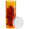 imageJuvale 50 Pack Empty Pill Bottles with Caps for Prescription Medication 20Dram Plastic Medicine Containers Orange  Medicine Bottle  Plastic Vials with Caps6 Dram