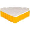 imageJuvale 50 Pack Empty Pill Bottles with Caps for Prescription Medication 20Dram Plastic Medicine Containers Orange  Medicine Bottle  Plastic Vials with Caps20 Dram