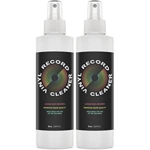 imageImpresa Record Cleaning Solution Refill Spray  2Pack 8 oz Each  Removes Dirt Debris ampamp Static  Vinyl Cleaner Spray for Enhanced Sound Clarity