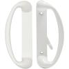 imageSliding Glass Door Handle ampamp Lock  Mortise Style White Diecast Fits 31516 in Hole Spacing  Replacement Patio Handle Set ampamp Sliding Door Lock