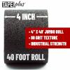 imageGrip Tape for Stairs  4 in x 40 ft Black  80Grit Waterproof Traction Tape for Indoor ampamp Outdoor Steps  Tread ampamp Traction Strips for Steps