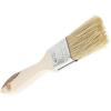 imageJuvale Paint Brushes 50Pack  1Inch Chip Brushes with Wooden Handles  7 x 04 x 1 in  Beige Nylon Bristles  for Paint Varnish Stain Glue Arts ampamp Crafts Home Repair ampamp Trim TouchUps