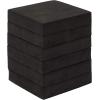 imageStockroom Plus Rubber Pads for Washers ampamp Dryers  4 x 4 in Black 6Pack  Washing Machine Leveling ampamp Stability  Foam Dryer Blocks