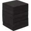 imageStockroom Plus Rubber Pads for Washers ampamp Dryers  4 x 4 in Black 6Pack  Washing Machine Leveling ampamp Stability  Foam Dryer Blocks