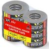 imageElectrical Tape ampamp Gaffer Cloth Adhesive  2 in x 40 yd Black 4 Pack  Waterproof NonReflective for Stage Cable Management Floor Tape ampamp Bookbinding6