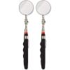 imageJuvale Inspection Mirror Tools  2Pack 2 in Round Heads ampamp 245 in Telescoping Handles  Machinist Tools ampamp Mechanics Mirror for HVAC Auto ampamp Weld Inspection