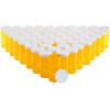 image50Pack Pill Bottles Empty with Caps  13 Pill Dram Plastic Medicine Bottles  Plastic Vials  Containers for Prescription Medication Vitamins ampamp Supplements  Orange50 Count Pack of 1
