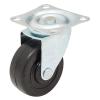 imageStockroom Plus 2Inch Swivel Caster Wheels  Rubber Swivel Casters  FloorProtecting Furniture Wheels  EasyInstall Chair Rollers with Top Plate  Pack of 24 2 in Black