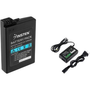 imageEverydaysource Battery Pack  Home Wall Travel Charger AC Adapter Compatible With Sony PSP 2000 3000 Slim