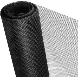 imageStockroom Plus Screen Door Mesh Roll  48 x 2362 in Black  Fiberglass Window Screen Replacement ampamp Patio Mesh  Adjustable PetProof Insect BarrierBlack