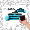 imageIMPRESA 24Pack of Premium Magnetic Dry Erase Erasers  2quot x 2quot  Whiteboard Erasers for Classroom Home and Office