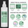 imageIMPRESA Chalkboard Cleaner Spray  8 oz White Dry Erase  NonToxic Dry Erase Spray Cleaner for Chalk Liquid Chalk ampamp Marker  Whiteboard ampamp Blackboard Cleaner  Made in USA