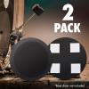 imageIMPRESA Kick Drum Mute Pads 2Pack  10Inch Peel ampamp Stick Hook ampamp Loop Fasteners  Drum Silencer for Silent Practice ampamp Dampening