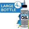 imageImpresa Silicone Oil for Acrylic Pouring  4 Oz Clear Bottle with Pipette  Acrylic Pour Oil ampamp Paint Additive for Bubbles