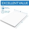 imageImpresa Synthetic Paper for Alcohol Ink ampamp Watercolor  20 Pack 8 x 12 in White Reusable Polypropylene 300gsm 140lb  NonAbsorbent Glossy Paper
