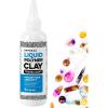 imageImpresa Translucent Liquid Polymer Clay  4 oz Chocolate ampamp Glossy  Waterproof Oven Bake Clay for Jewelry ampamp Mixed Media