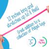 imageIMPRESA Stretchy Fidget Toy  Holiday Stocking Stuffer Toys for Kids  Sensory Noodles ampamp Fidget Noodles Office ampamp Classroom  12 in Long  Stretches to 8 ft Multicolor 5PackTextured