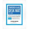 imageIMPRESA Tempered Glass Desk Mat  ScratchResistant Clear Desk Mat  Clear Table Cover Protector for Table Top  DryErase Desktop Surface for Notes ampamp Photos  20 x 36 in Transparent19 x 24 Inch