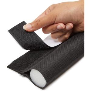 imageStockroom Plus OneSided Under Door Draft Stopper for Underdoer Seal Soundproof Foam Noise Blocker for Bottom of The Door 36 in Black  Under Draft Stopper