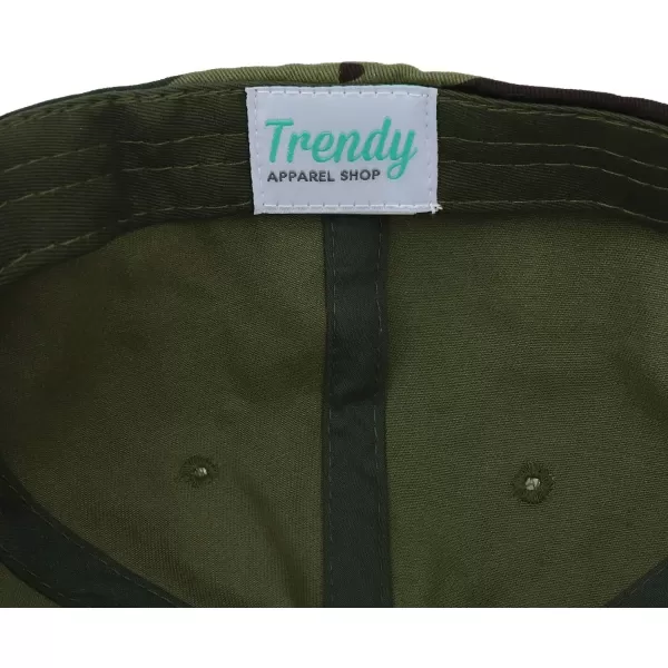 imageTrendy Apparel Shop Oversize XXL Plain Unstructured Soft Crown Cotton Dad HatCamo