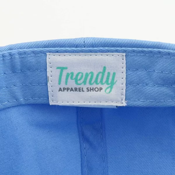 imageTrendy Apparel Shop Oversize XXL Plain Unstructured Soft Crown Cotton Dad HatCarolina Blue