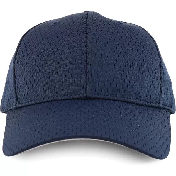 imageTrendy Apparel Shop Youth Size Pro Mesh Structured Baseball CapNavy