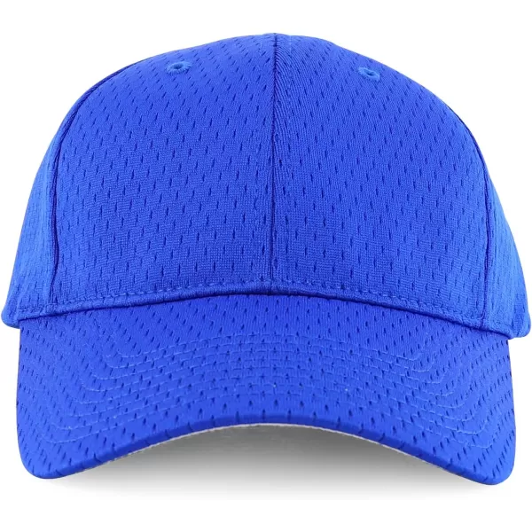 imageTrendy Apparel Shop Youth Size Pro Mesh Structured Baseball CapRoyal