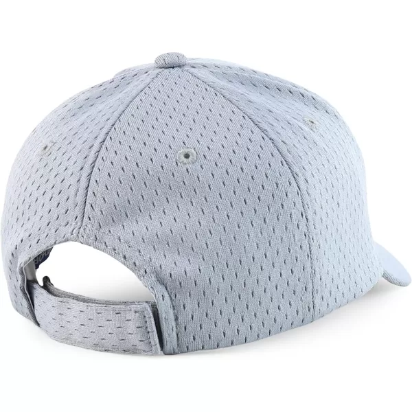 imageTrendy Apparel Shop Youth Size Pro Mesh Structured Baseball CapSilver