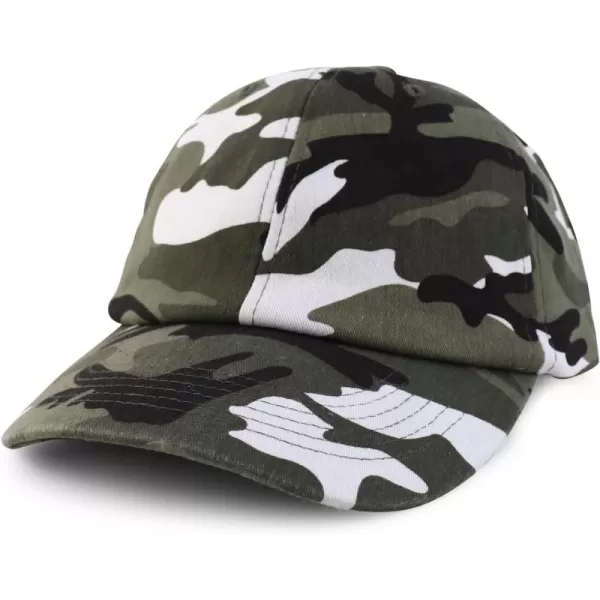 imageTrendy Apparel Shop Oversize XXL Plain Unstructured Soft Crown Cotton Dad HatUrb