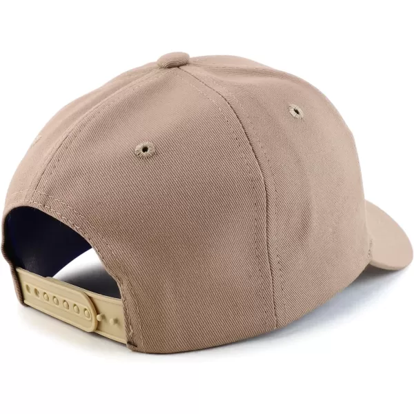 imageTrendy Apparel Shop 3D Christ King of Kings Embroidered Jesus Christian Ball CapKhaki