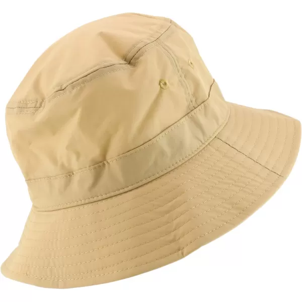 imageTrendy Apparel Shop XXL  XXXL Oversize Short Brim Polyester Bucket HatKhaki