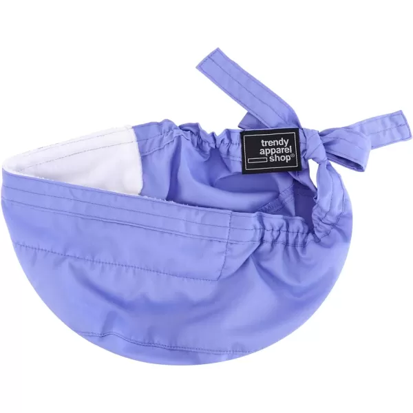 imageTrendy Apparel Shop XXL Oversized Working Scrub Cap with Sweatband and Elastic Tie BackCeil Blue
