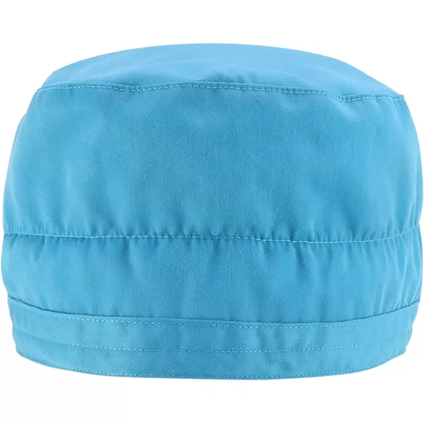 imageTrendy Apparel Shop XXL Oversized Working Scrub Cap with Sweatband and Elastic Tie BackTeal