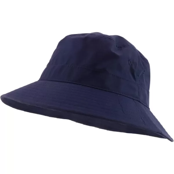 imageTrendy Apparel Shop XXL  XXXL Oversize Short Brim Polyester Bucket HatNavy
