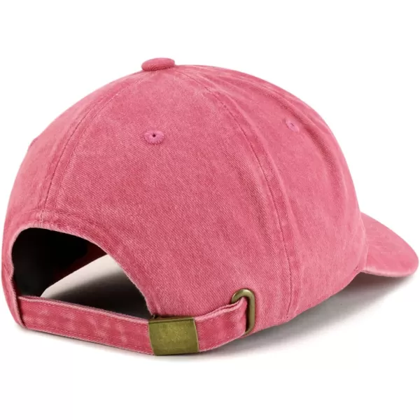 imageTrendy Apparel Shop Vintage 1944 Embroidered 80th Birthday Soft Crown Washed Cotton CapFuchsia